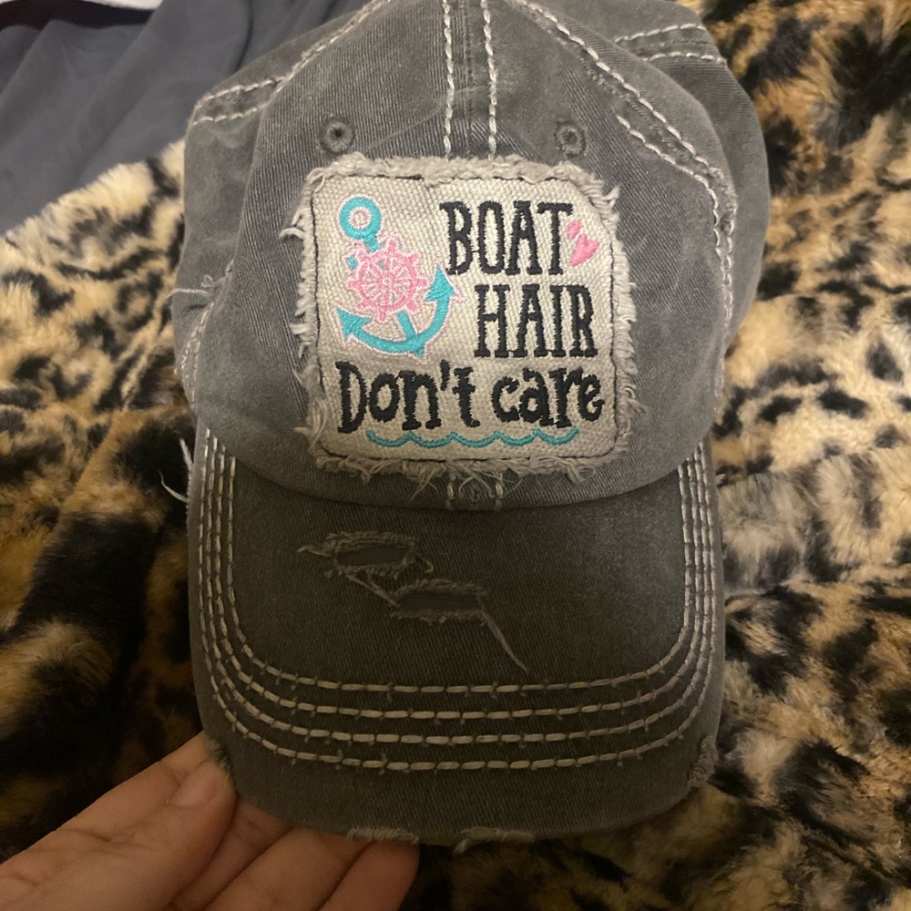 KBETHOS Vintage Black Cap with Embroidered Patch